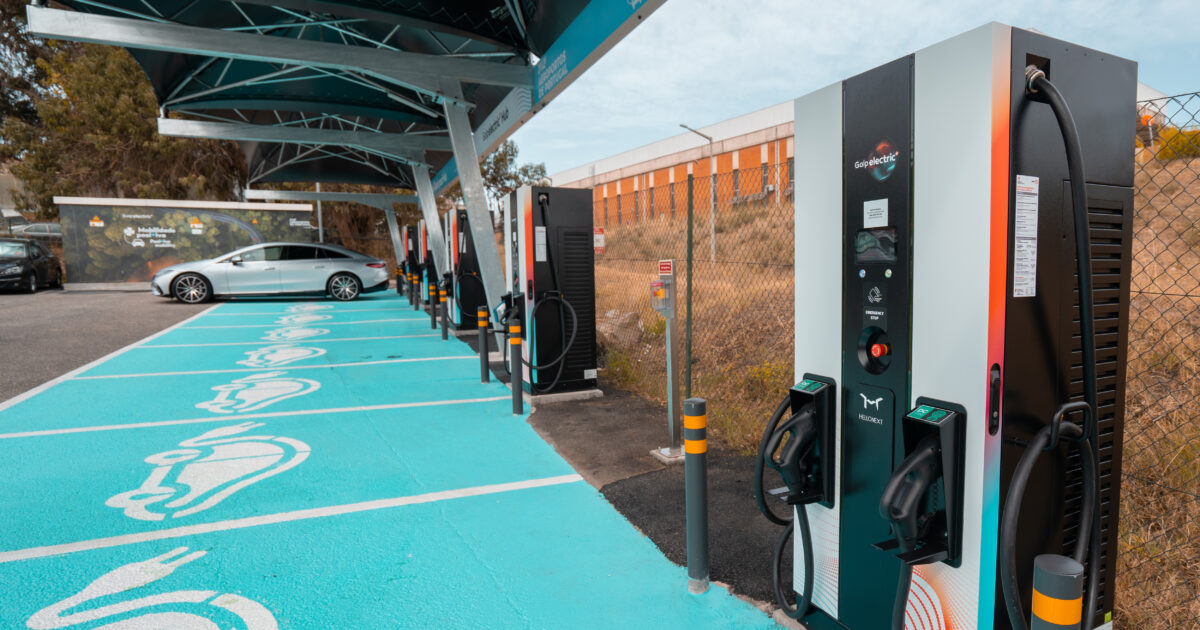 Lisbon Airport has the largest ultrafast charging hub in Portugal