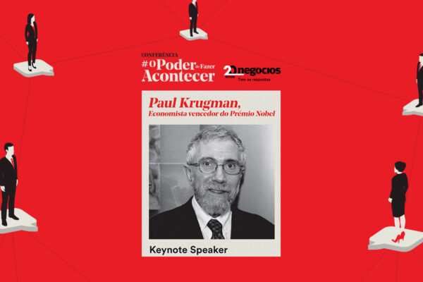 Paul Krugman hoje em Conferência nos 20 anos de Negócios